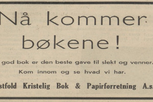 Bilde av Vestfold Kristelige Bok & Papirforretning A/S